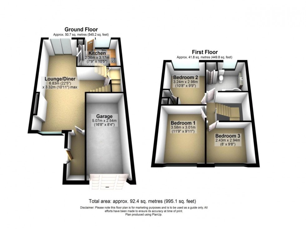 Floorplan for Padgate, Warrington