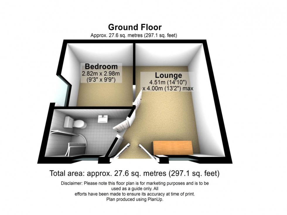 Floorplan for Padgate, Warrington, Cheshire