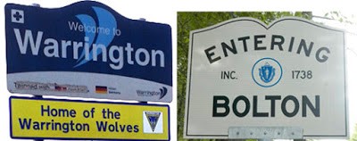 The Tale of two towns - Warrington and Bolton