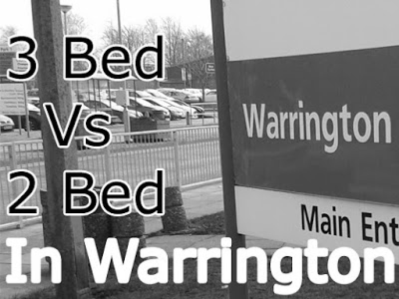 3 bed semi Vs 2 bed semi in Warrington 2016